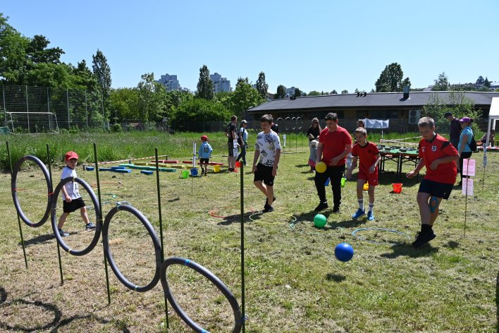 Kinderspiele der Sporties